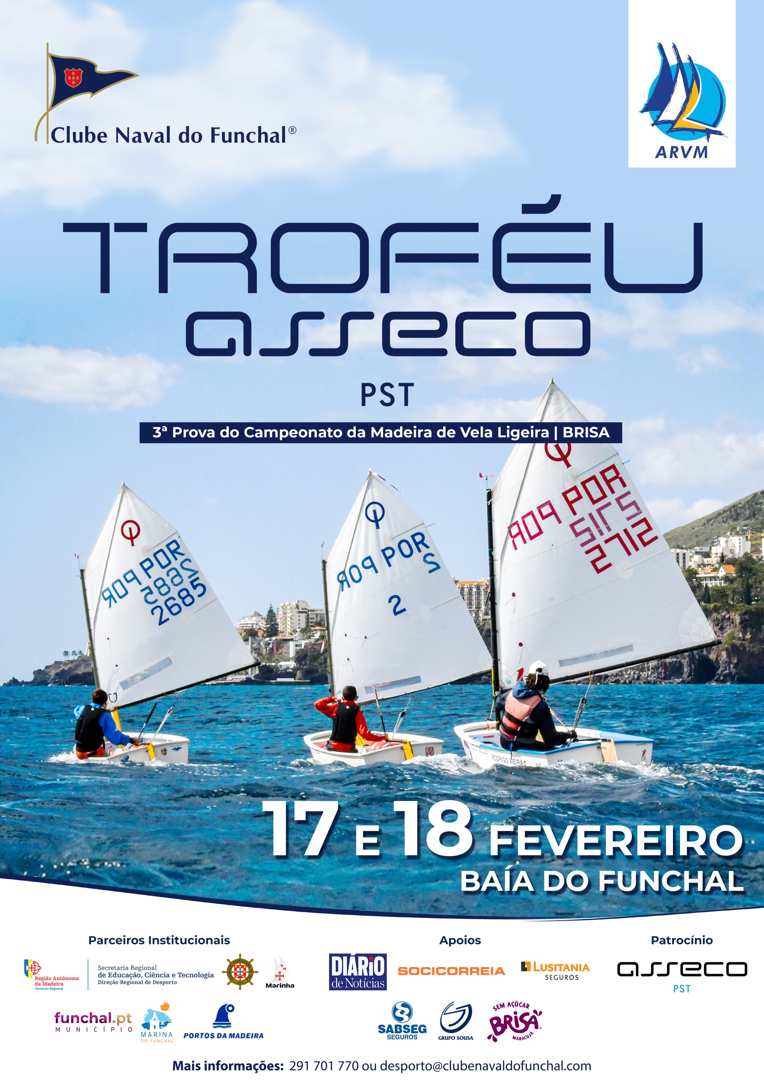 Arvm TROFÉU ASSECO PST - Associação Regional de Vela da Madeira